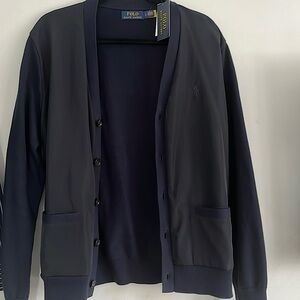 Ralph Lauren navy cardigan